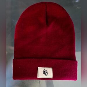 DARC SPORT Maroon Burgundy Knit Beanie